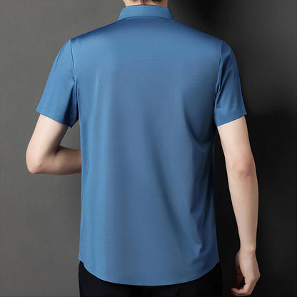Men's Seamless Shirts Wrinkle Resistant