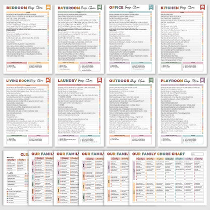 ADHD Cleaning & Organizing Toolkit - Chore Planner